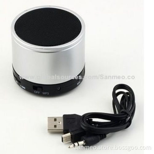 Mini Bluetooth Speakers, Hi-Fi Music Player, Mic for iPhone 5/MP4/MP3/Tablet PC, Handsfree Calling
